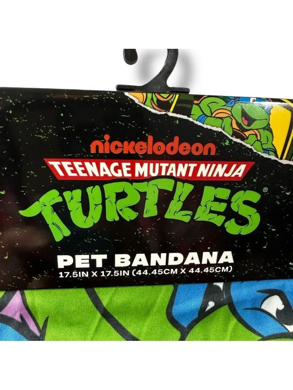 Teenage Mutant Ninja Turtles Pet Bandana, Collar and Brush Set Size S/M